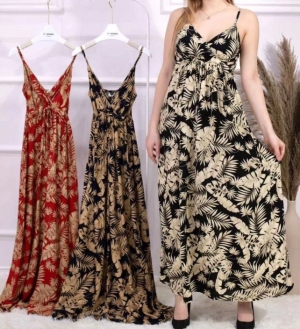 Sukienki damskie bez rękaw (XL-2XL,3XL-4XL) TP15902