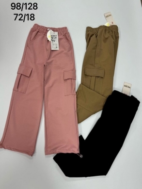 Spodnie materiałowe dziewczęce (98-128) TP1976