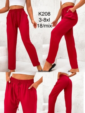 Spodnie materiałowe damskie (3XL-8XL) DH16276