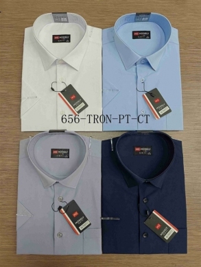 Koszule męskie na krótki rękaw (39/40-46/47) TP8038