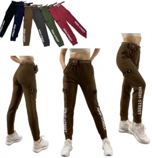 Spodnie bojówki damskie (S/M-L/XL) DN3368