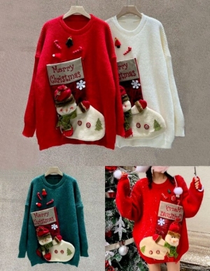 Sweter damski na święta (Standard) DN20120
