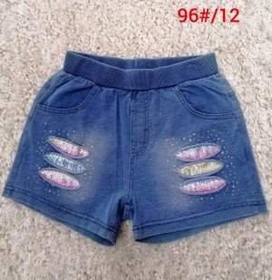Szorty dziewczęce jeansowe (134-164) TP3958