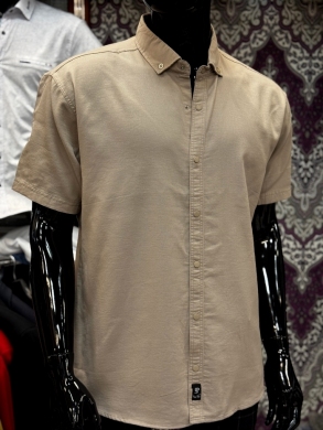 Koszule męskie na krótki rękaw REGULAR - Tureckie (2XL-6XL) DH14789