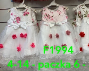 Sukienki wizytowe dla dziewczynki (4-14) TP9265