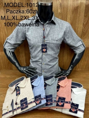 Koszule męskie na długi rękaw - Tureckie (M-3XL) TPA3611