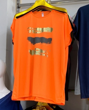 Bluzka damska na krótki rękaw - Turecka (2XL-4XL) TP10417