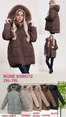 Kurtka damska zimowa (2XL-7XL) NG3133
