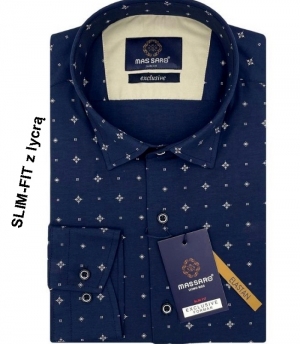Koszule męskie na długi rękaw - Tureckie (M-2XL) DH19024