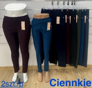 Spodnie materiałowe damskie (2XL-6XL) TP5687
