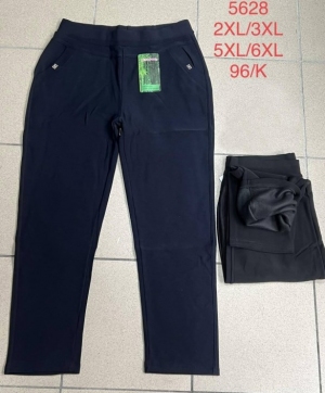 Spodnie materiałowe damskie ocieplane (2XL-6XL) DN17616