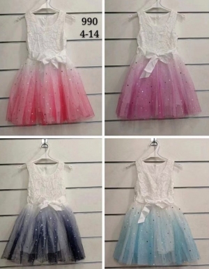 Sukienki wizytowe dla dziewczynki (4-14 lat) TP12368