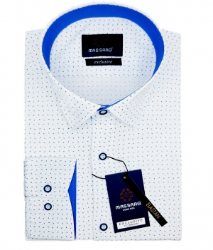 Koszule (Slim) męskie długi rękaw - Tureckie (M-2XL) TP7722