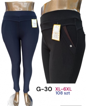Spodnie materiałowe damskie (XL-6XL) TP4260