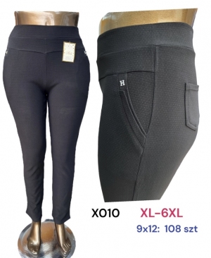 Spodnie materiałowe damskie (XL-6XL) TP4272