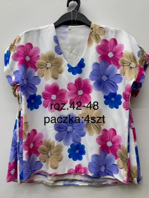 Bluzka damska na krótki rękaw - Polska (42-48) DH13639