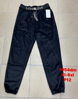 Spodnie welurowe damskie (XL-6XL) TPA1564