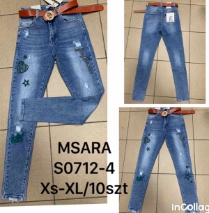 Spodnie jeansowe damskie (XS-XL) TP2410