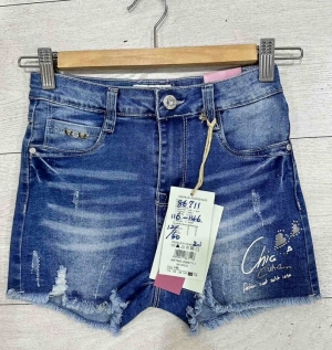 Szorty dziewczęce jeansowe (116-146) TP3954