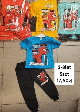 Komplet chłopięcy na krótki rękaw (3-8lat) NG597