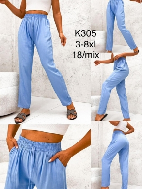 Spodnie materiałowe damskie (3XL-8XL) DH16275