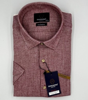 Koszule męskie krótki rękaw - Tureckie (M-2XL) DH19208