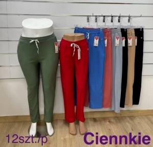 Spodnie materiałowe damskie (2XL-6XL) DH13159