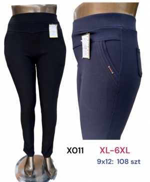 Spodnie materiałowe damskie (XL-6XL) TP4270