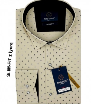 Koszule męskie na długi rękaw - Tureckie (M-2XL) DH19022