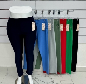 Spodnie materiałowe damskie (2XL-6XL) DH13165
