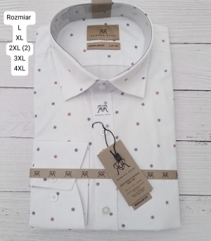 Koszule męskie na długi rękaw - Tureckie (L-4XL) DH15991