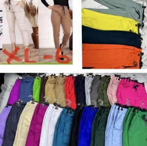 Spodnie materiałowe damskie (XL-6XL) TP8463