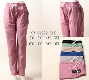 Spodnie materiałowe damskie (2XL-8XL) DH15122