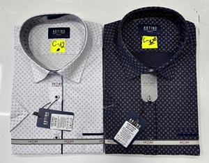 Koszule męskie na krótki rękaw - Tureckie (M-3XL) DH15086
