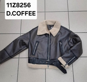 Kurtka damska skórzana jesienna (S-XL) NG1368