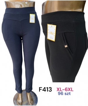 Spodnie materiałowe damskie (XL-6XL) TP4247