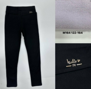 Legginsy dziewczęce ocieplane (122-164) NG3334