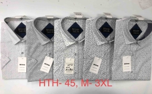 Koszule męskie na krótki rękaw (39-46) TP8217