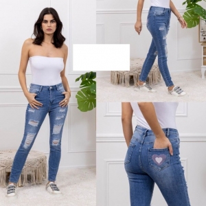 Spodnie jeansowe damskie (34-42) TP2594