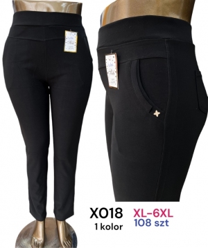 Spodnie materiałowe damskie (XL-6XL) TP4263