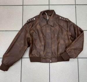 Kurtka damska skórzana jesienna (S-XL) NG1357