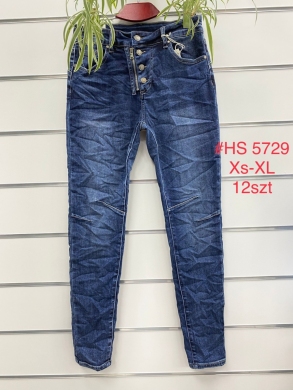Spodnie jeansowe damskie (XS-XL) TP18081