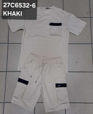 Komplet męskie krótki rękaw (M-2XL) DH14943