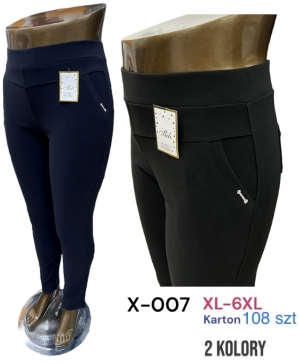 Spodnie materiałowe damskie (XL-6XL) TP4269