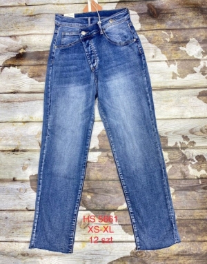Spodnie jeansowe damskie (XS-XL) TP9123