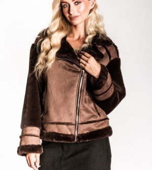 Kurtki z alpaki damskie (S-XL) DH4890
