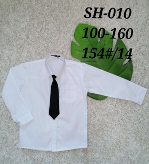Koszule chłopięce na długi rękaw (100-160) TP3225