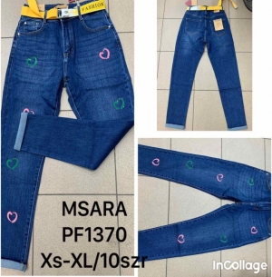 Spodnie jeansowe damskie (XS-XL) TP2400
