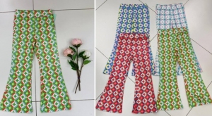Spodnie materiałowe dziewczęce (4-14 lat) TP12294
