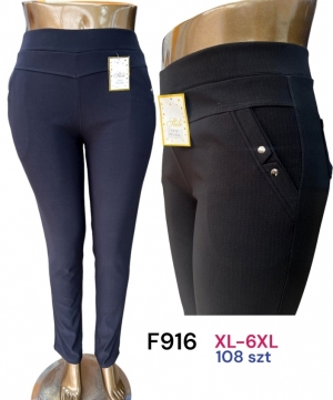 Spodnie materiałowe damskie (XL-6XL) TP4273